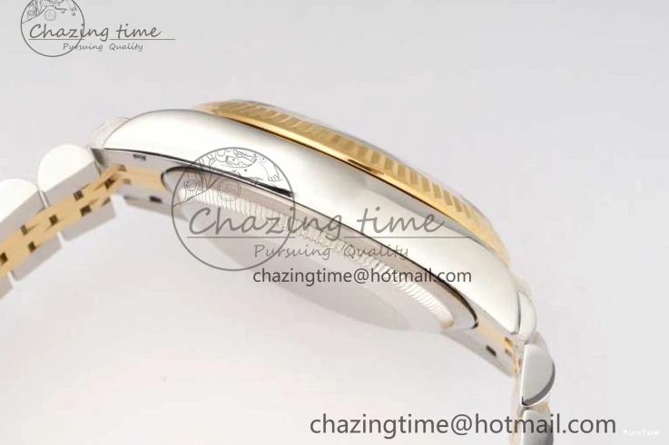 MiroTime 0311 GoodFit DateJust 36 SS YG DIWF 1:1 Best Edition 904L Steel White MOP Diamonds Dial on Jubilee Bracelet SA 2324